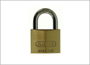 Brass Padlock With Hardened Steel Shackle