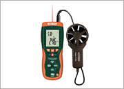 CFM/CMM Thermo-Anemometer with built-in InfaRed Thermometer