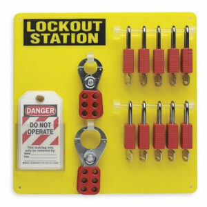 10 LOCK LOCKOUT STATION